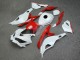 Purchase 2019-2026 Glossy White Red Kawasaki ZX4R ZX-4RR Motorcycle Fairings UK