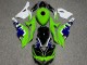 Purchase 2019-2026 Glossy Green White Blue Kawasaki ZX4R ZX-4RR Motorcycle Fairings UK