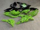 Purchase 2019-2026 Glossy Green & Matte Black Split Kawasaki ZX4R ZX-4RR Motorcycle Fairings UK
