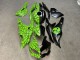Purchase 2019-2026 Glossy Green & Matte Black Split Kawasaki ZX4R ZX-4RR Motorcycle Fairings UK