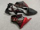 Purchase 2000-2002 Glossy Black Red Flame Kawasaki ZX6R Motorcycle Fairings UK