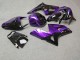 Purchase 2003-2004 Glossy Black & Purple Wreckage Kawasaki ZX6R Motorcycle Fairings UK