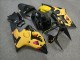 Purchase 2003-2004 Glossy Black Yellow Anime Kawasaki ZX6R Motorcycle Fairings UK