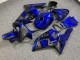 Purchase 2003-2004 Glossy Blue Black Carbon Fiber Style Kawasaki ZX6R Motorcycle Fairings UK