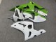Purchase 2003-2004 Green White Split Kawasaki ZX6R Motorcycle Fairings UK