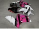 Purchase 2003-2004 Glossy Pink White Kawasaki ZX6R Motorcycle Fairings UK