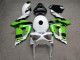 Purchase 2003-2004 Glossy Green White Kawasaki ZX6R Motorcycle Fairings UK
