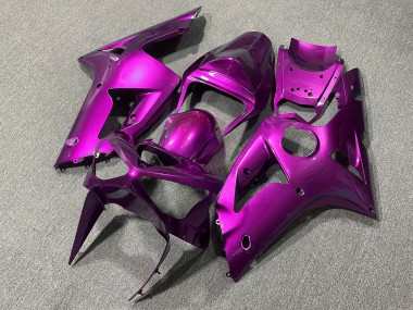 Purchase 2003-2004 Glossy Pink Kawasaki ZX6R Motorcycle Fairings UK