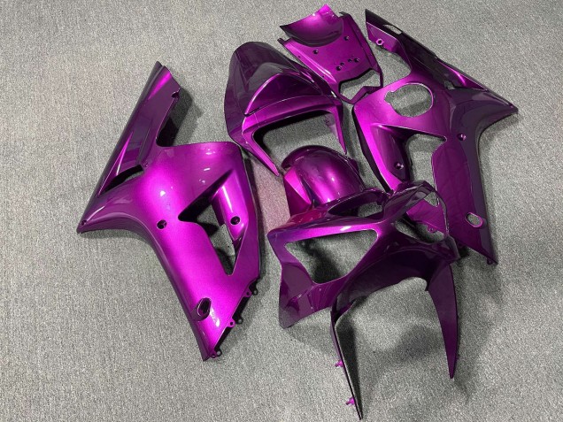 Purchase 2003-2004 Glossy Pink Kawasaki ZX6R Motorcycle Fairings UK