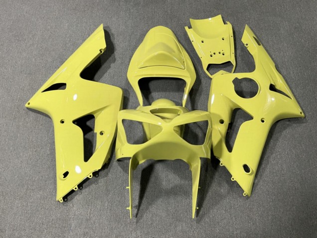 Purchase 2003-2004 Glossy Yellow Kawasaki ZX6R Motorcycle Fairings UK