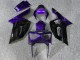 Purchase 2003-2004 Glossy Purple Black Kawasaki ZX6R Motorcycle Fairings UK