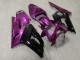 Purchase 2003-2004 Glossy Pink Black Kawasaki ZX6R Motorcycle Fairings UK