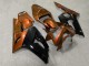 Purchase 2003-2004 Glossy Orange Black Kawasaki ZX6R Motorcycle Fairings UK