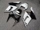 Purchase 2003-2004 Glossy White Black Kawasaki ZX6R Motorcycle Fairings UK