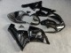 Purchase 2005-2006 Glossy Black with Forged Carbon Fiber Style Kawasaki ZX6R Motorcycle Fairings UK