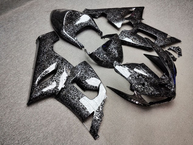 Purchase 2005-2006 Forged Carbon Fiber Style Kawasaki ZX6R Motorcycle Fairings UK