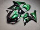 Purchase 2005-2006 Glossy Black Green Kawasaki ZX6R Motorcycle Fairings UK