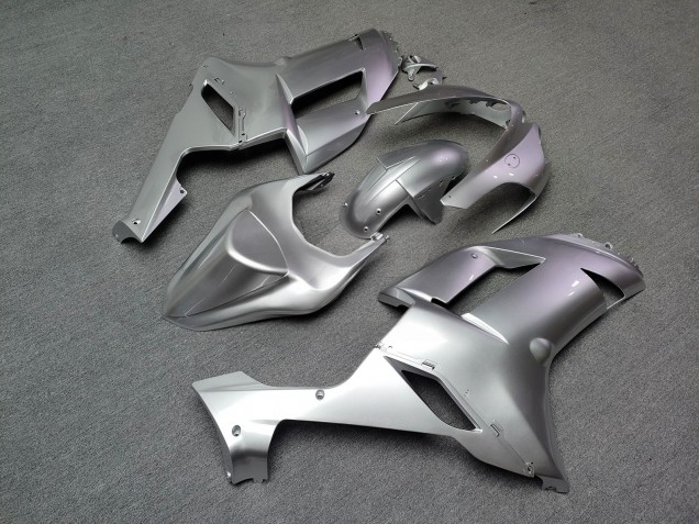 Purchase 2007-2008 Glossy Silver Kawasaki ZX6R Motorcycle Fairings UK