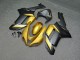 Purchase 2007-2008 Matte Gold Black White Kawasaki ZX6R Motorcycle Fairings UK