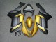Purchase 2007-2008 Matte Gold Black White Kawasaki ZX6R Motorcycle Fairings UK