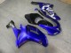 Purchase 2007-2008 Matte Blue Glossy Black Kawasaki ZX6R Motorcycle Fairings UK