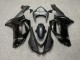 Purchase 2007-2008 Matte Glossy Black Kawasaki ZX6R Motorcycle Fairings UK