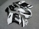 Purchase 2007-2008 Glossy White Black Kawasaki ZX6R Motorcycle Fairings UK