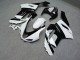 Purchase 2007-2008 Glossy White Black Kawasaki ZX6R Motorcycle Fairings UK