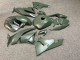 Purchase 2009-2012 Matte Green Kawasaki ZX6R Motorcycle Fairings UK