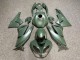 Purchase 2009-2012 Matte Green Kawasaki ZX6R Motorcycle Fairings UK