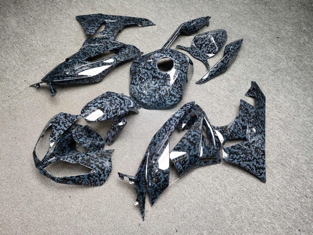 Purchase 2009-2012 Glossy Dark Grey Digital Camo Kawasaki ZX6R Motorcycle Fairings UK