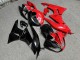 Purchase 2009-2012 Matte Black Red Split Kawasaki ZX6R Motorcycle Fairings UK