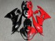 Purchase 2009-2012 Matte Black Red Split Kawasaki ZX6R Motorcycle Fairings UK