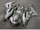 Purchase 2009-2012 Glossy Silver Kawasaki ZX6R Motorcycle Fairings UK
