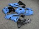 Purchase 2009-2012 Glossy Light Blue Kawasaki ZX6R Motorcycle Fairings UK