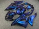 Purchase 2013-2018 Glossy Blue Chameleon Kawasaki ZX6R Motorcycle Fairings UK