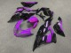 Purchase 2013-2018 Glossy Black Pink White Kawasaki ZX6R Motorcycle Fairings UK