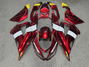 Purchase 2013-2018 Candy Apple Kawasaki ZX6R Motorcycle Fairings UK