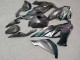 Purchase 2019-2022 Glossy Carbon Fiber Style with Green Kawasaki ZX6R Motorcycle Fairings UK
