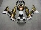 Purchase 2019-2022 Glossy Green Chameleon & White Gradient with Black Dragon Kawasaki ZX6R Motorcycle Fairings UK