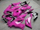 Purchase 2019-2022 Glossy Pink & Black Kawasaki ZX6R Motorcycle Fairings UK