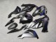 Purchase 2019-2022 Matte Black & Blue Kawasaki ZX6R Motorcycle Fairings UK