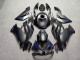 Purchase 2019-2022 Matte Black & Blue Kawasaki ZX6R Motorcycle Fairings UK