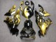 Purchase 2019-2022 Glossy Gold & Black Shattered Split Kawasaki ZX6R Motorcycle Fairings UK
