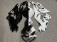 Purchase 2019-2022 Glossy White & Black Cherry Blossom Split Kawasaki ZX6R Motorcycle Fairings UK
