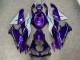 Purchase 2019-2022 Glossy Purple Grey Coral Blue Kawasaki ZX6R Motorcycle Fairings UK