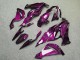 Purchase 2019-2022 Glossy Purple Carbon Fiber Style Kawasaki ZX6R Motorcycle Fairings UK