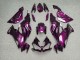 Purchase 2019-2022 Glossy Purple Carbon Fiber Style Kawasaki ZX6R Motorcycle Fairings UK
