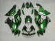 Purchase 2019-2022 Glossy Green Carbon Fiber Style Kawasaki ZX6R Motorcycle Fairings UK