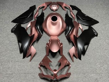 Purchase 2019-2022 Matte Rose Gold Black Kawasaki ZX6R Motorcycle Fairings UK